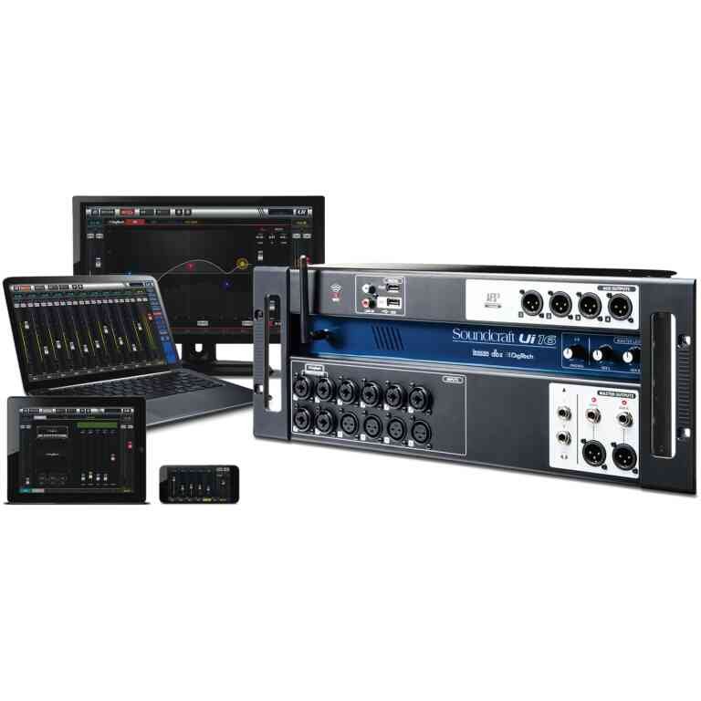 Soundcraft Ui16 16-channel Digital Mixer With Wireless Control