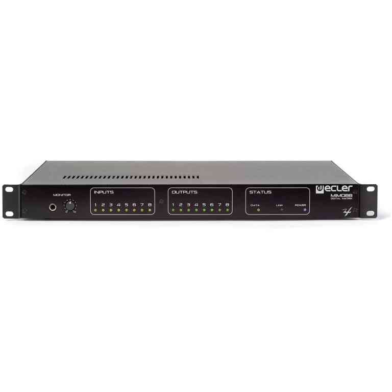 Ecler CMIMO88 MIMO88 8x8 Digital Matrix