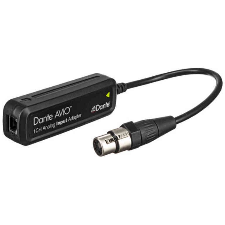 Audinate Dante AVIO 1-Channel Analog Input Adapter
