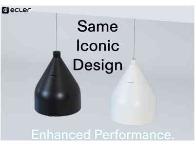 Ecler DROP6i Pendant Speaker - Black Ecler DROP6i Pendant Speaker - Black
