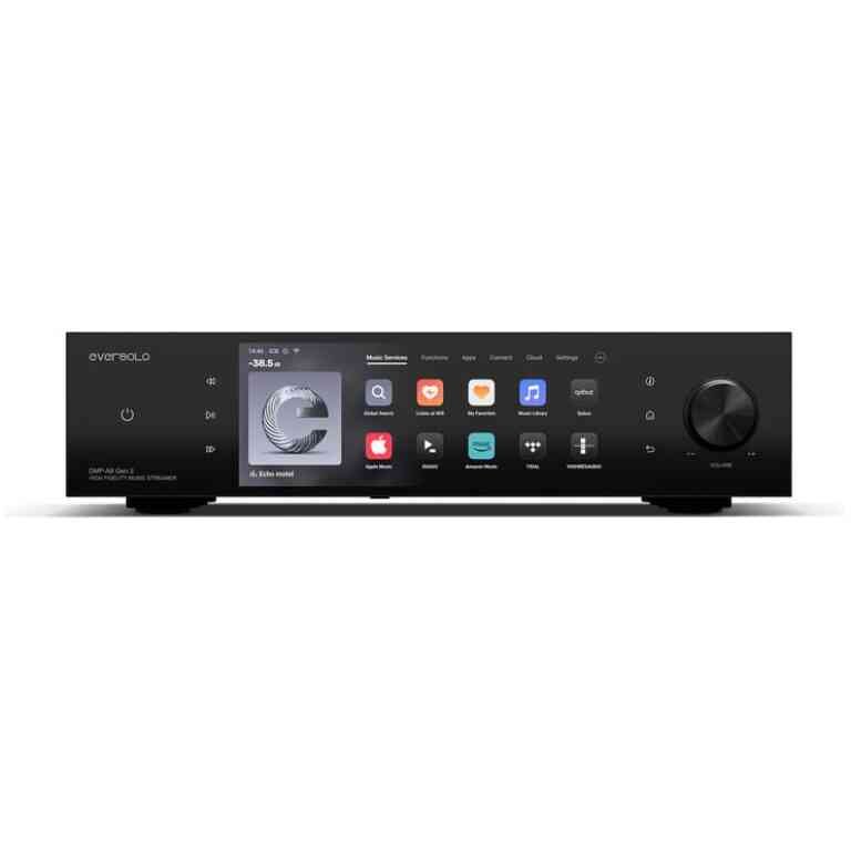 Eversolo DMP-A8 Gen 2 Music Streamer DAC and Preamplifier