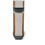 Focal Scala Utopia EVO M Floorstanding Speaker - Natural Walnut Off White