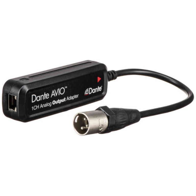 Audinate Dante AVIO 1-Channel XLR Analog Output Adapter