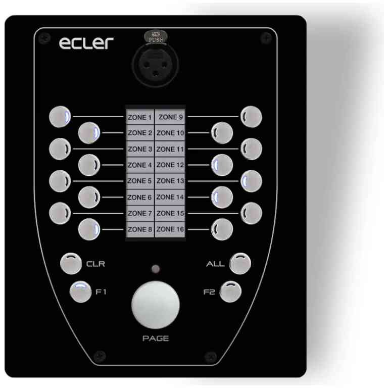 Ecler eMPAGE Desktop Paging Station