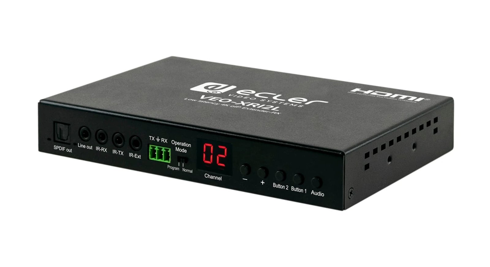 Ecler VEO-XRI2L 4K IP Video Extender Receiver Ecler VEO-XRI2L 4K IP Video Extender Receiver