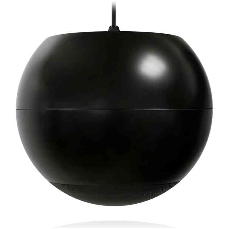 Ecler eUC106 Spherical Design Pendant Speaker - Black