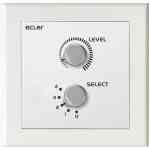 Ecler WPaVOL-SR-J Remote Wall Volume Control and Source + Connector
