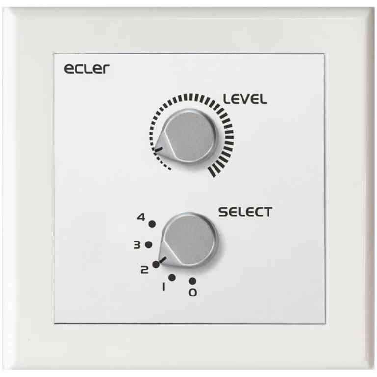 Ecler WPaVOL-SRUS Remote Wall Source Volume Control - US model