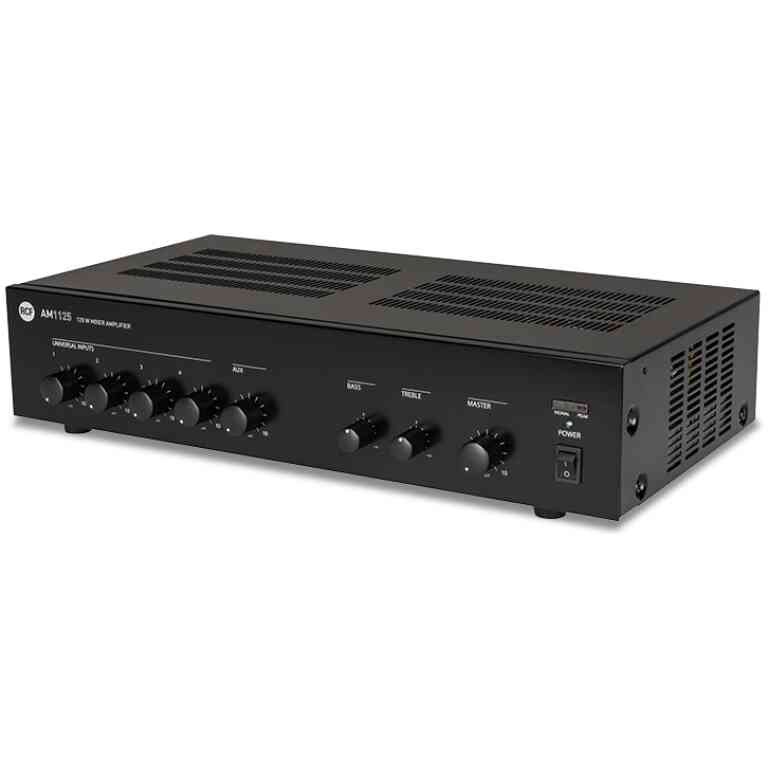 RCF AM 1125 120W Five-Input Mixer Amplifier