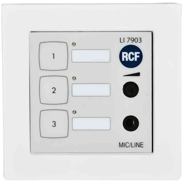 RCF LI 7903 Local Audio Input and Control Device