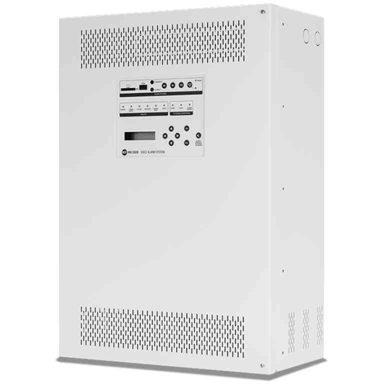 RCF MX 3250/2 250W 2-Zone Voice Alarm Master Amplifier