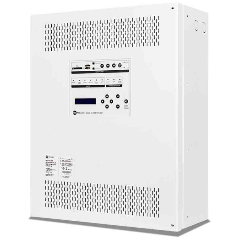 RCF MX 3250/4 250W 4-Zone Voice Alarm Master Amplifier