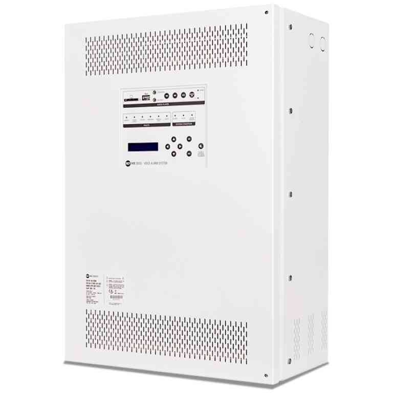 RCF MX 3500/4 500W 4-Zone Voice Alarm Master Amplifier