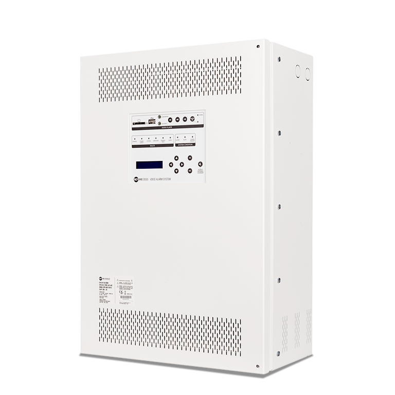 RCF MX 3500/6 500W 6-Zone Voice Alarm Master Amplifier RCF MX 3500/6 500W 6-Zone Voice Alarm Master Amplifier