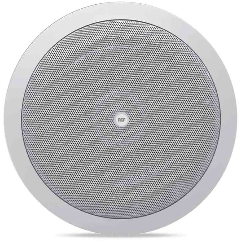 RCF PL 8X 8-Inch Coaxial Ceiling Speaker - White