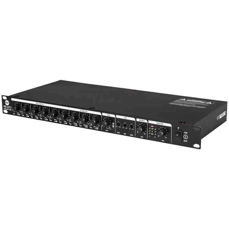 RCF PR 4093 Nine-Input Three-Output Preamplifier