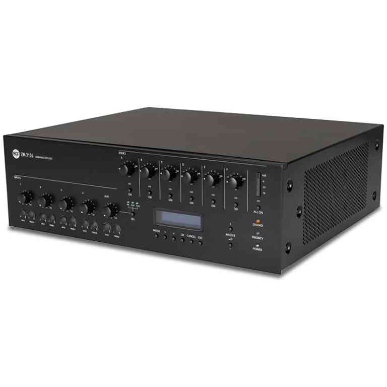 RCF ZM 2124 240W Six-Zone Amplified Master Unit
