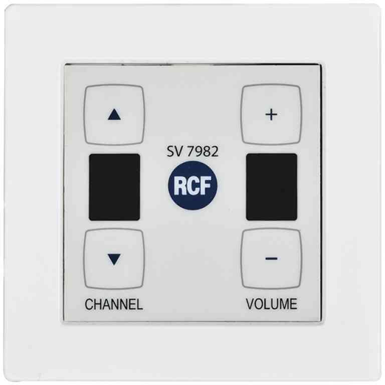 RCF SV 7982 Wall-Mount Audio Remote Control