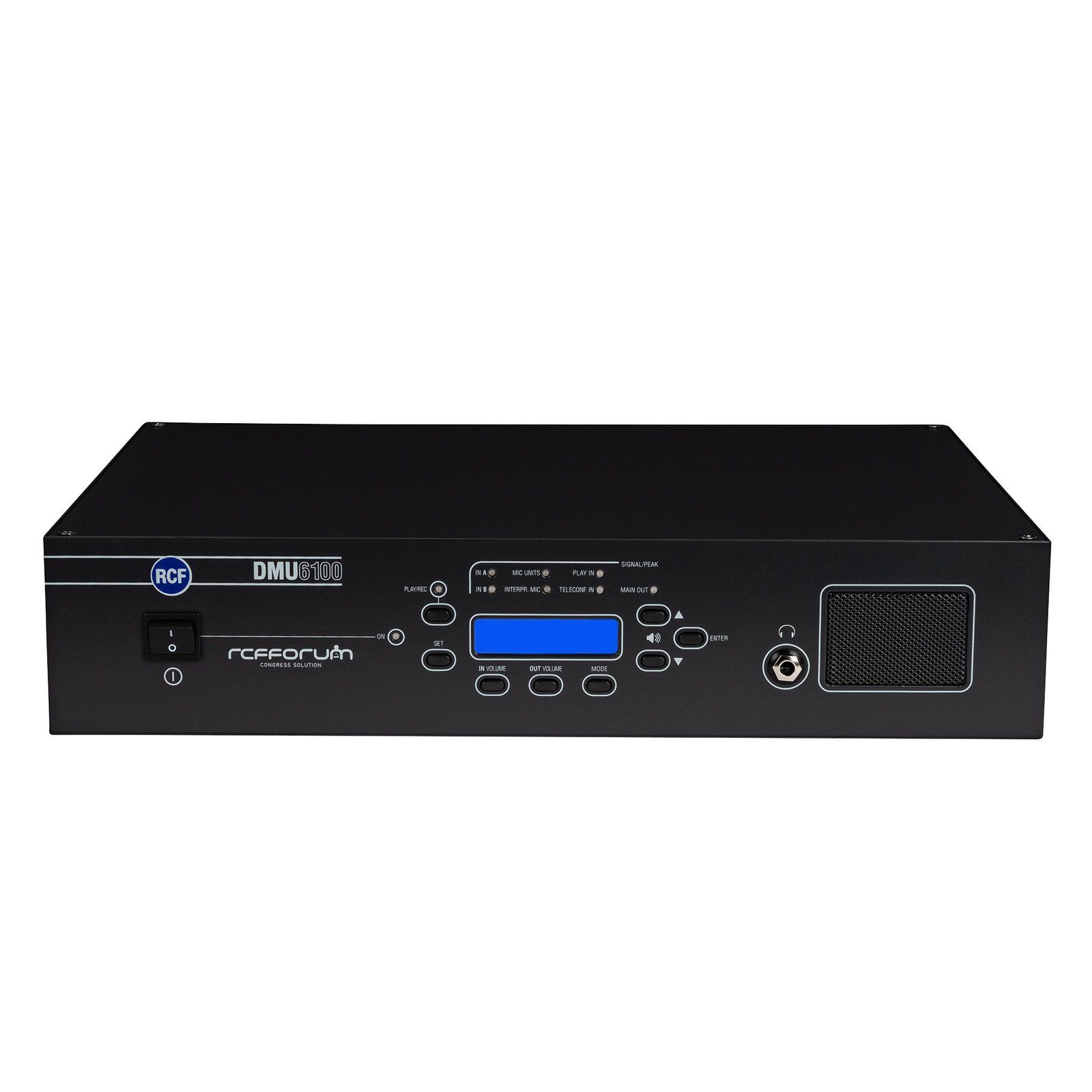RCF DMU 6100 Conference System Central Unit RCF DMU 6100 Conference System Central Unit