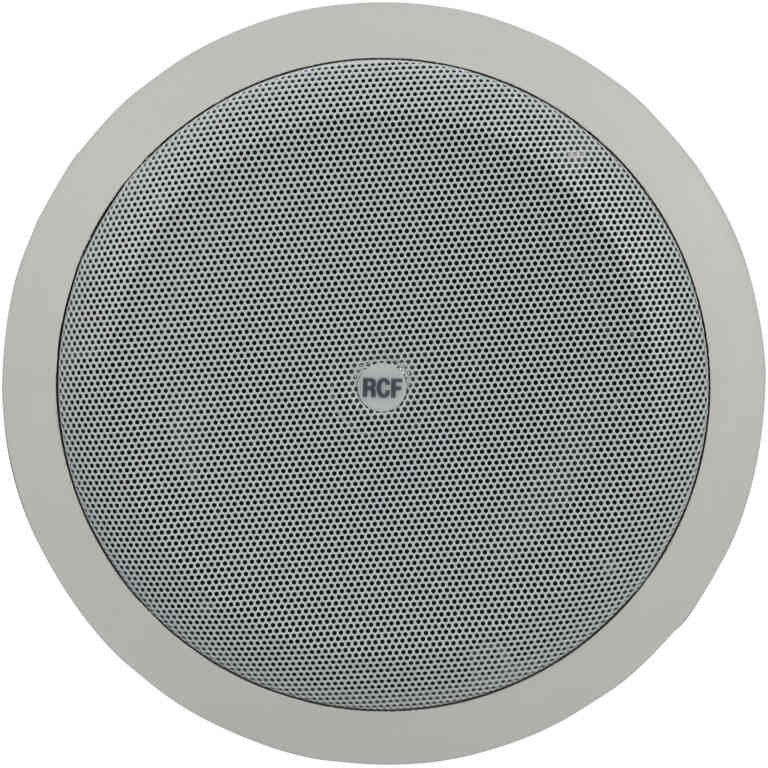 RCF PL 6X 6-Inch Coaxial Ceiling Speaker - White