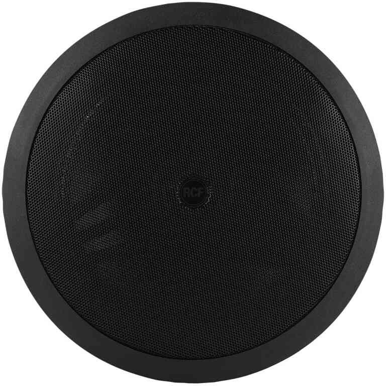 RCF PL 8X B 8-Inch Coaxial Ceiling Speaker - Black