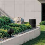 KEF Landscape P4Q Outdoor Speaker and Amplifier System Set