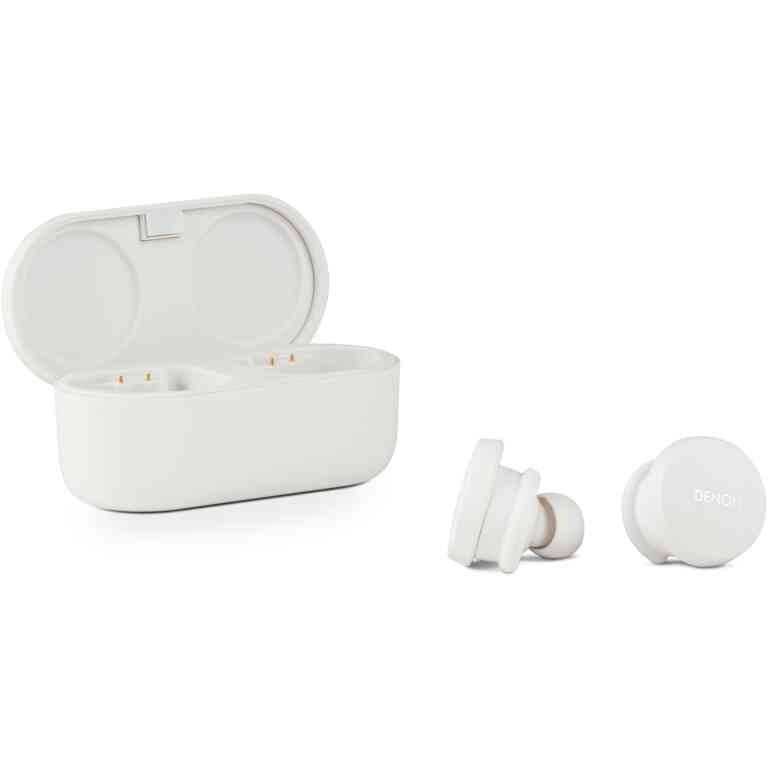 Denon PerL True Wireless Earbuds - White