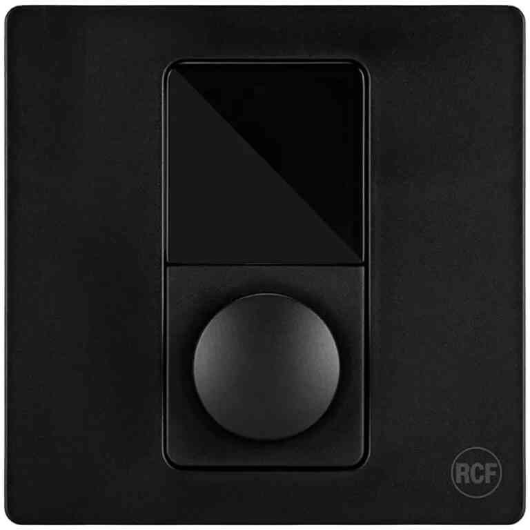 RCF RC KPS B EU Wall Controller - Black