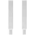 RCF PMK60768 EVOX Half-Length Pole Kit - Black