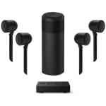 KEF Landscape P4Q Outdoor Speaker and Amplifier System Set