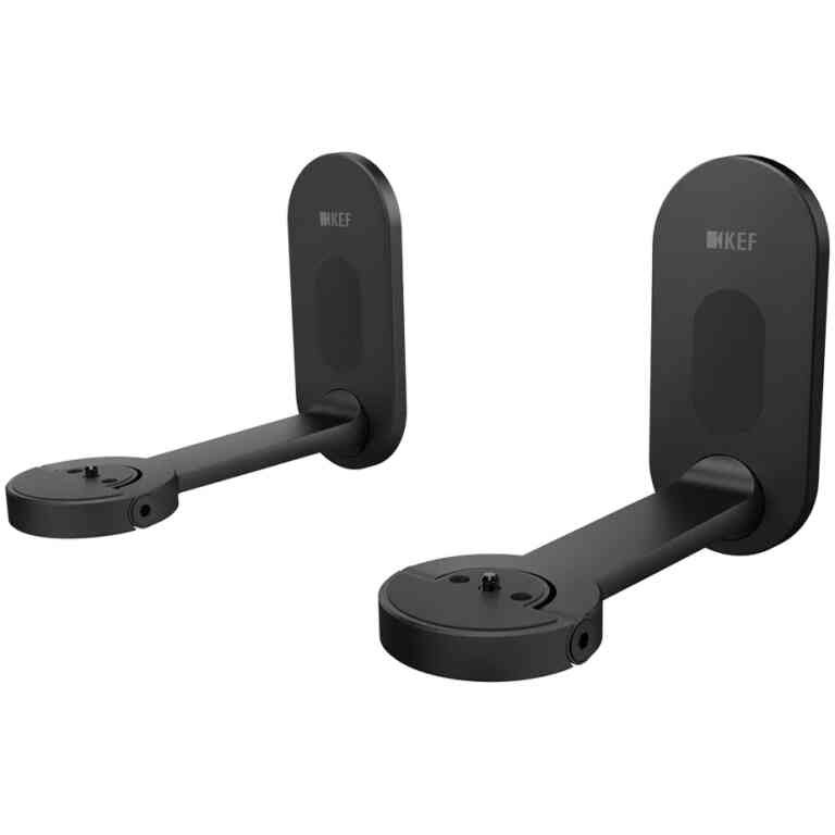KEF B1 Wall Brackets Pair - Black