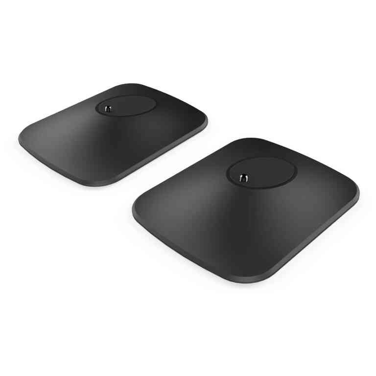 KEF P1 Desk Pads Pair - Black