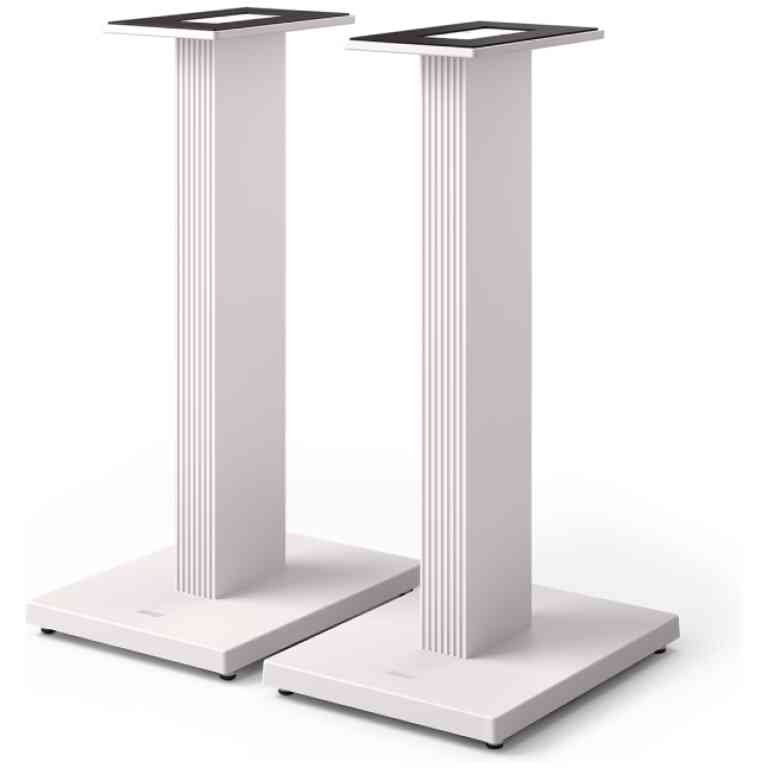 KEF SQ1 Speaker Floor Stands Pair - Mineral White